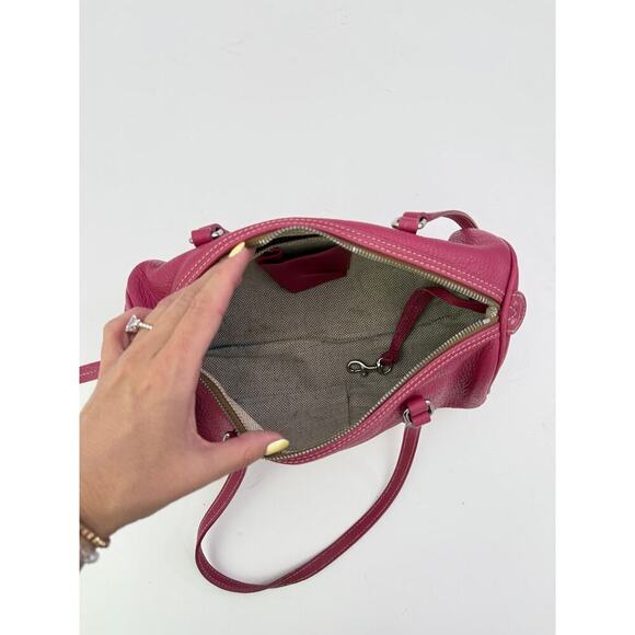 Vintage Dooney & Bourke pink barrel shoulder bag - Picture 8 of 11